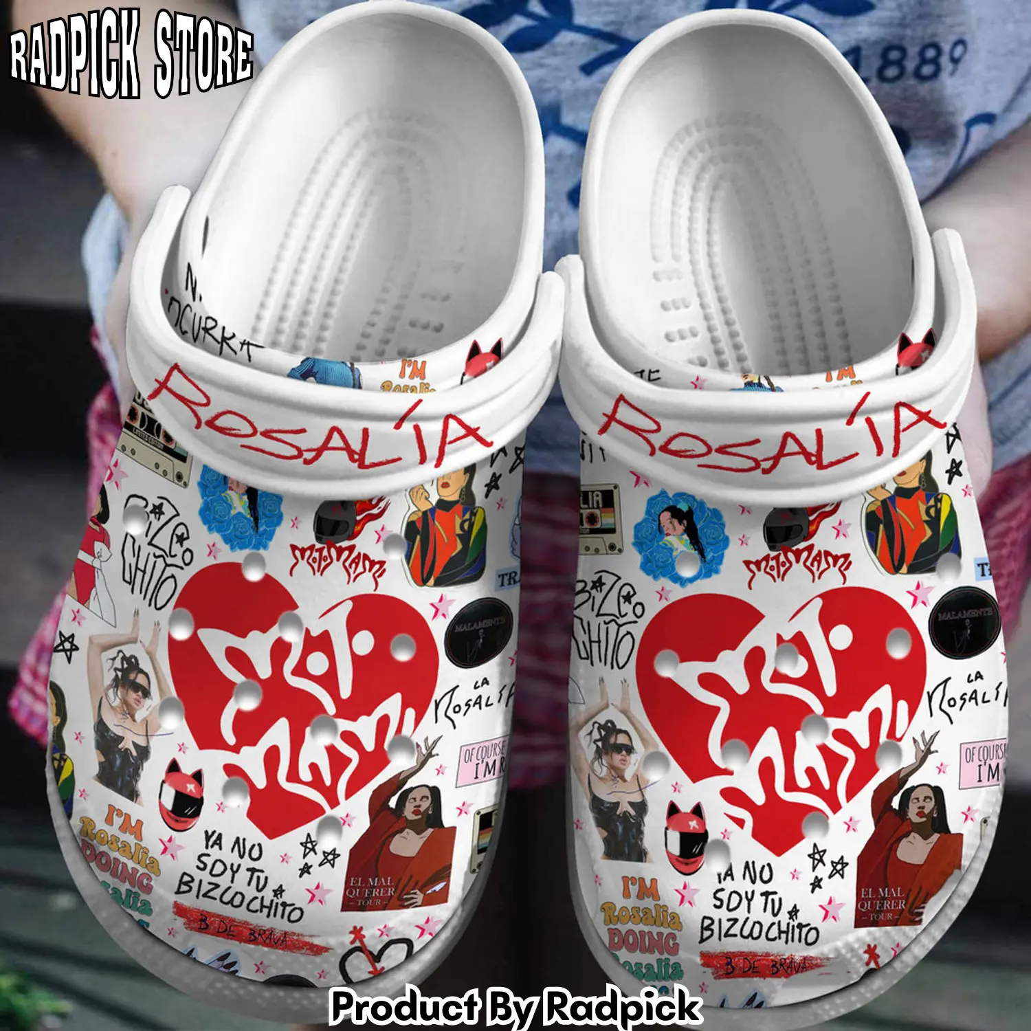 Radpick premium rosalia music clogs shoes comfortable for men women rp6522137